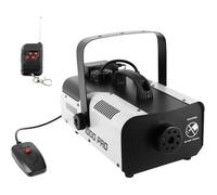 BoomTone DJ F1000 Pro - Machine à fumée 1000 W compacte, débit 150 m³/min, projection 7 m, télécommandes filaire et sans fil