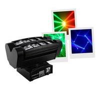 BoomToneDJ – Jeu de lumières LUDIPOCKET 360 – Projecteur LED RGBW 12W 360°, DMX, Détection musicale