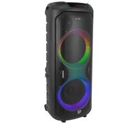 BoomTone DJ Thunder Blaze 800-N Enceinte Active Portable 800W avec Effets Lumineux, Bluetooth 5.0, Lecteur USB/SD, Micro Inclus, Batterie Rechargeable, Idéale DJ, Fêtes, Karaoké, Transport Facile