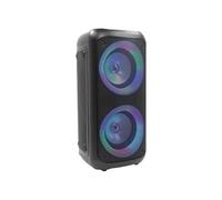 BoomTone DJ Traveler 400 Enceinte sur Batterie, idéale pour Les DJ Mobiles et Les fêtes privées, Bluetooth, lumière intégrée, USB/SD, Poignée de Transport télescopique.