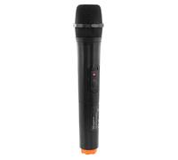 BoomToneDJ Microphone sans fil VHF TravelSound Handmic 215 Piles AA Noir