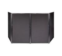 BoomToneDJ, DJ Facade Black, façade pour régie, façade noire, système facile à monter, lycras inclus