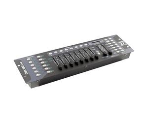 BoomToneDJ DMX 192 mk2 Contrôleur DMX 512 professionnel Console 192 canaux. 23 banques de 8 scènes programmables. Contrôle jeux de lumière. 8 faders Effets DJ Disco Light Eclairage de scène Théâtre