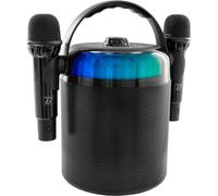 BoomToneDJ Enceinte bluetooth karaoké Star Voice avec 2 micros