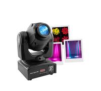 BoomToneDJ Spot lyre Maxi Spot 60 – LED RGB 60W – 7 gobos – DMX, tête mobile, mode musique