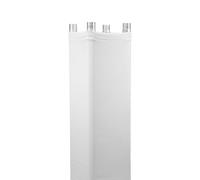 BoomToneDJ LYC-SQ200-W Housse en lycra blanc extensible pour structure carrée 29cm. Lycra double face 200cm de haut. Lycra ignifugé 190 gr/m². DJ mobile, Mariage, Anniversaire, Soirée.