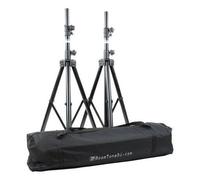 BoomToneDJ SV 200 II Pack de 2 Pieds d'Enceintes + housse