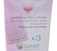Boon Lot de 3 cartouches filtrantes Cat H2O