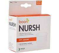 Boon Nursh Lot de 3 pochettes en silicone