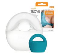 Boon Trove Tire-lait manuel en silicone - 1 pièce - Tire-lait passif mains libres pour allaiter les nouveau-nés et les essentiels de l'allaitement