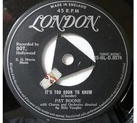 Boone, Pat - It's Too Soon To Know