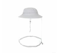 Boonie Chapeau en maille zippée pour protection solaire, écran amovible en maille fine 1001 trous/m², cordon de serrage réglable, pour les activités de plein air comme la randonnée, la pêche