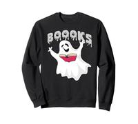 Boooks Meme de Lecture fantôme Effrayant Amusant pour Professeur d'halloween Sweatshirt