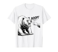 Boop The Angry Bear Design pour Les Amoureux des Animaux et Le Plaisir T-Shirt