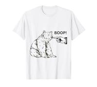 Boop The Angry Bear Design pour Les Amoureux des Animaux et Le Plaisir T-Shirt