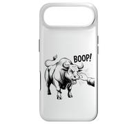 Boop The Angry Bull Design pour Les Amoureux des Animaux et Le Plaisir Coque pour iPhone Air