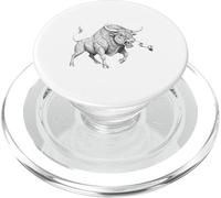 Boop The Angry Bull Design pour Les Amoureux des Animaux et Le Plaisir PopSockets PopGrip pour MagSafe