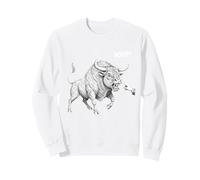 Boop The Angry Bull Design pour Les Amoureux des Animaux et Le Plaisir Sweatshirt