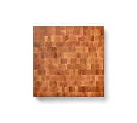 Boos Block Billot De Boucher Professionnel - Planche Bois De Bout - Billot De Cuisine - Planche Erable d'Amérique du Nord - 46 x 46 x 7,5 cm
