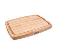 Boos Block Planche à Découper Avec Rainure à Jus - Planche Erable d'Amérique Du Nord - Billot De Cuisine - Planche a Decouper Professionnelle - 51 x 36 x 4 cm