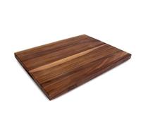 Boos Block Planche a Decouper Noyer - Billot De Boucher - Planche a Decouper Professionnelle - Planche en Bois Apero - Planche Bois Massif - 61 x 46 x 4 cm