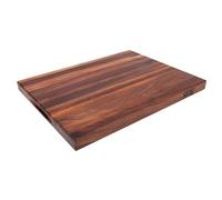 Boos Block Planche a Decouper Noyer - Billot De Boucher - Planche a Decouper Professionnelle - Planche en Bois Apero - Planche Bois Massif - 51 x 38 x 4 cm, Noix