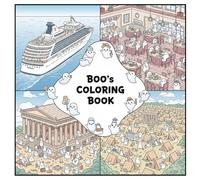 Boo's Coloring Book: A World of Little Ghosts