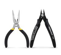 BOOSDEN Mini Pinces Set de 2-127 mm (Pince coupante et Pince à bec long)