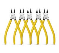 BOOSDEN Pince Coupe Latérale 15cm Lot 5 Mini Précision Ressort Acier