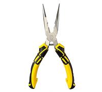 BOOSDEN Pinces à bec long,Pince à bec demi rond,Pince à becs demi ronds,Pince à bec long électronique,Pince à long bec,Pince a bec,Pince bec long,Pince long bec,Pince à bec (8pouces/23cm)