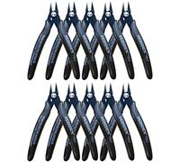 BOOSDEN Pinces Coupantes de Côté, 10 Pack, Pince à coupe diagonale, Pince-Coupante Latérale, pour Câble Électrique, Bijoux Réparation, Bricolage