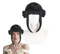 BOOSHMall Hunter Costume Zoe Perruque, Perruque de Cosplay Zoey, Accessoire de Cosplay Halloween Réaliste Pour Halloween Carnaval