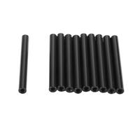 Booso 10PCS M2.5 * 40-D4MM Colonnes D'Espacement Rondes en Aluminium Noir pour Barres de Traction de Quadricoptère Noir
