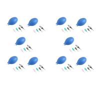 Booso 10X Fournitures D'Outils de Poterie, Applicateur de PréCision en CéRamique, Ensemble de 3 Onces (Bleu)