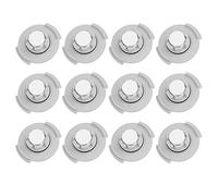 Booso 12PCS Filtre de Réservoir d' pour S5 S6 S50 S51 S52 S55 Aspirateur Robotique Pièces de Rechange pour Base d'