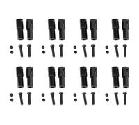 Booso 16 PièCes Accessoires D'Adaptateur d'arbre D'Essieu ArrièRe en MéTal pour D12 C14 C24 C34 B24 B36 MN D90 D91 MN99S PièCes de Voiture TéLéCommandéE