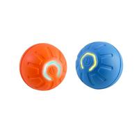 Booso 2 Pièces Balle Jouet pour Chien Intelligent Jouet Électronique Interactif pour Animaux de Compagnie Balle Mobile USB Rebondissant Automatique pour Cadeau d'anniversaire de Chiot