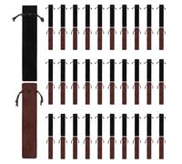 Booso 200 en Velours pour Stylos, Porte-Stylos à Cordon, à Crayons Simples de 1,4 X 6,9 Pouces, Pochettes pour Stylos Polyvalents