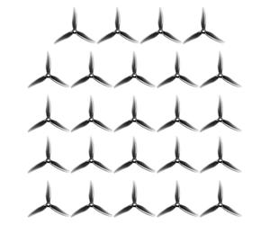 Booso 24PCS 51466 V2 FPV Hélice 5 Pouces 3 Pales Hélice pour Drones FPV RC Racing Drone B