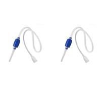 Booso 2X Aquarium Fish Tank Vide Changement d'eau Siphon Gravier Tuyau D'Aspiration Filtre Fish Tank Changement d'eau Pompe Outils Filtres