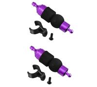Booso 2X Filtre à Carburant PièCes de Moteur Nitro PièCes de Rechange pour RéServoir de Carburant pour Voiture ModèLe 1/8 1/10 RC Redcat, Violet