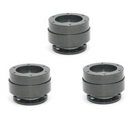 Booso 3X Adaptateur de Moyeu à Dégagement pour Volant de de Simulateur de Course à 6 Trous de 70 mm pour Camion Simagic M10 A/Mini Euro