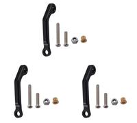Booso 3X pour B1 B14 B24 C14 C24 B16 B26 B36 Q60 Q63 Q64 Q65 RC PièCes de Rechange de Voiture en MéTal Servo Pull Rod, Noir