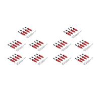 Booso 40Pcs Alliage Amortisseur pour 1:16 C-14 C-24 Ramasseur sur Moitié Camion RC Voiture PièCes de Rechange Mise à Niveau des PièCes ModifiéEs, Rouge