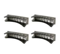Booso 4X Convient pour BoîTe de Rangement de Base pour Tondeuse à Cheveux Tondeuse Limite Peigne Guide Peigne Barber Outil Guide Peignes