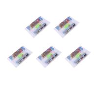 Booso 5X 5D DIY Ensemble de Peinture de Diamants Ensemble de Point de Croix de Broderie Artisanat d'art pour la Decoration Murale de (Orange)