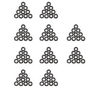 Booso 6001RS Lot de 100 roulements à billes à gorge profonde Argenté et noir 28 x 12 x 8 mm