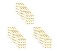 Booso 720 Pièces Coins Photo pour Scrapbooking, Autocollants de Coin Photo Dorés, Coins de Photo Autocollants, Doré