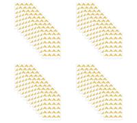 Booso 960 Pièces Coins Photo pour Scrapbooking, Autocollants de Coin Photo Dorés, Coins de Photo Autocollants, Doré