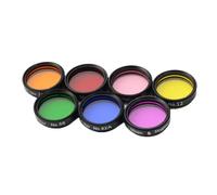Booso Accessoires de télescope astronomique Filtre de nébuleuse de 7 couleurs 1. 25 pouces 31. Nébuleuse de filtre de lune de 7 mm